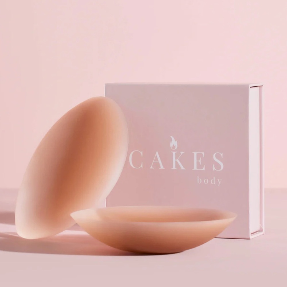 Cake Blush Silicone Adhesive Bandeau Cups